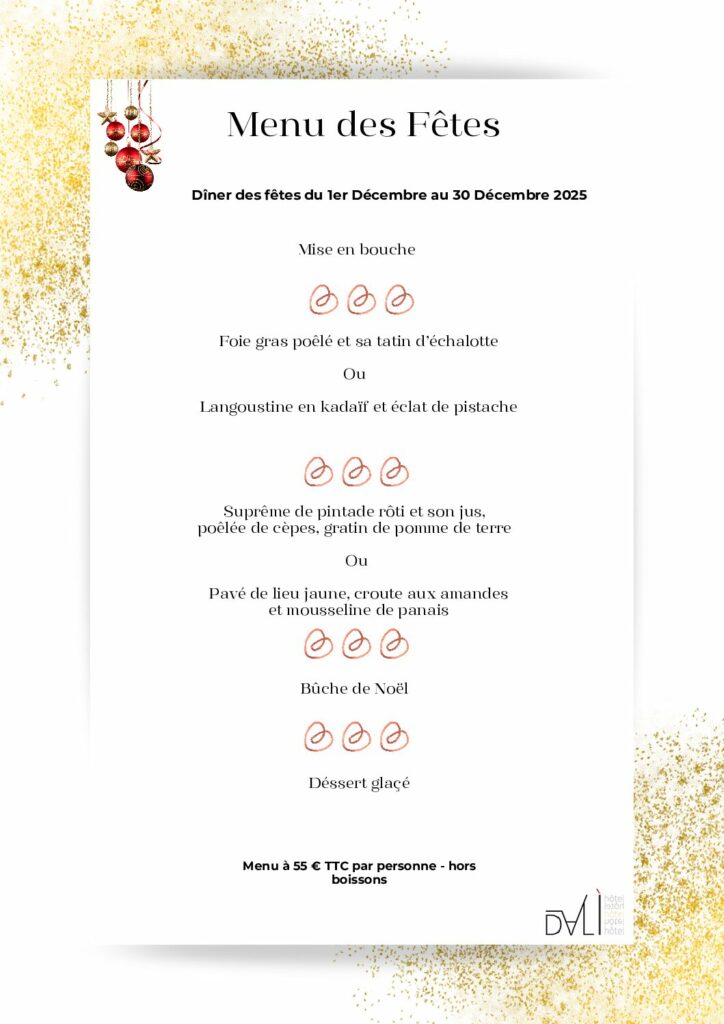 Notre complexe est en fête tout le mois de Décembre !